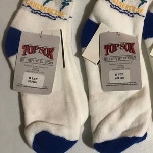 Top Sox Cruisercise Princess Sport Socks Cotton Blend Vintage New Sz Medium USA